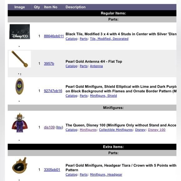 Lego Disney 100 The Queen - Picture 4 of 6